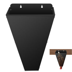 Iron Poultry Cone Flat Back Funnel For Chicken Processing