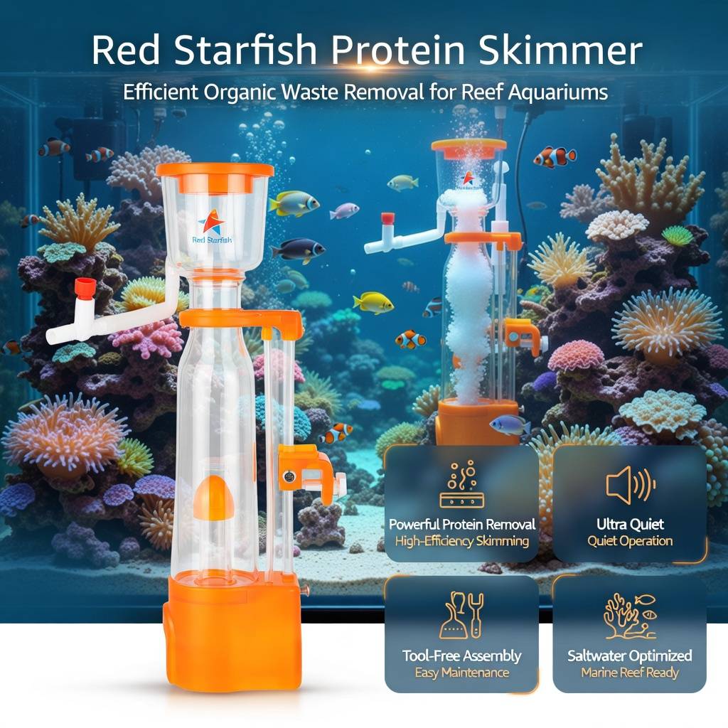 Reef Protein Skimmer SQ70 PLUS - Coral Tank Egg Separator