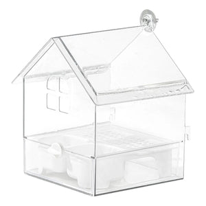 Pull-Out External Parrot Feeder