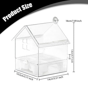 Pull-Out External Parrot Feeder