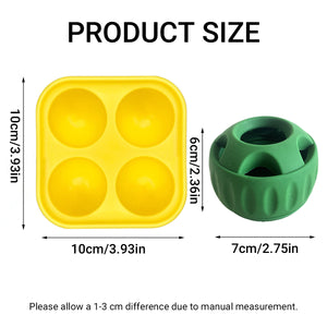 Durable Dog Treat Tray Mold & Toy Long-Lasting Dog Snack Maker