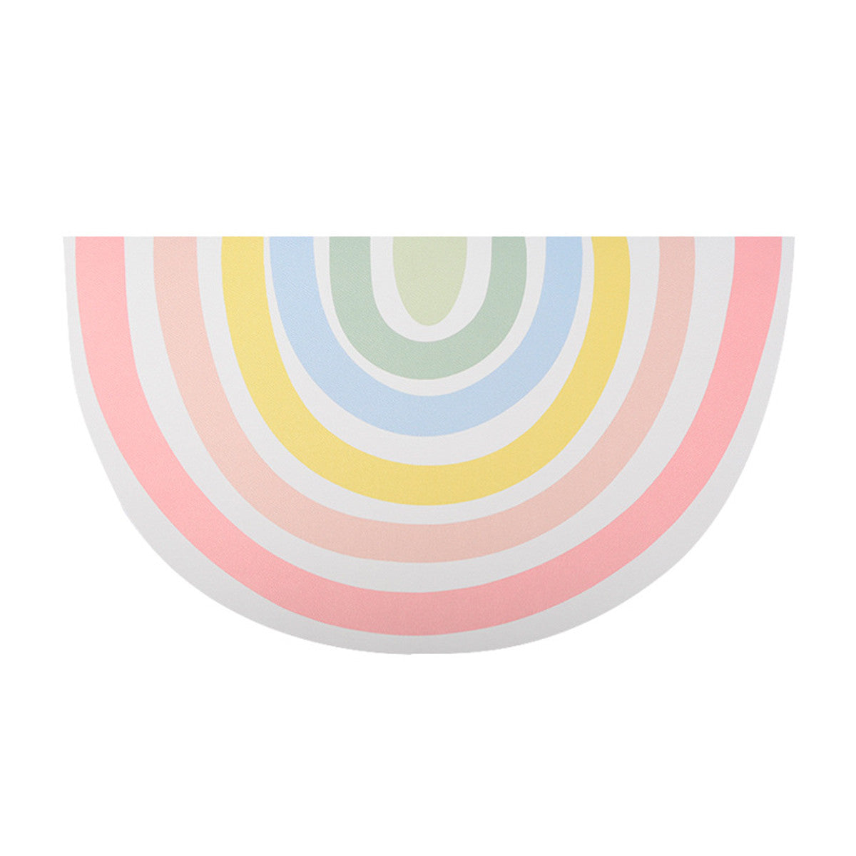 Rainbow Pet Food Mat Waterproof Non-Slip