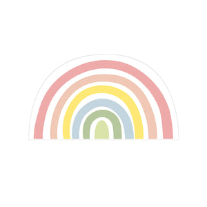 Rainbow Pet Food Mat Waterproof Non-Slip