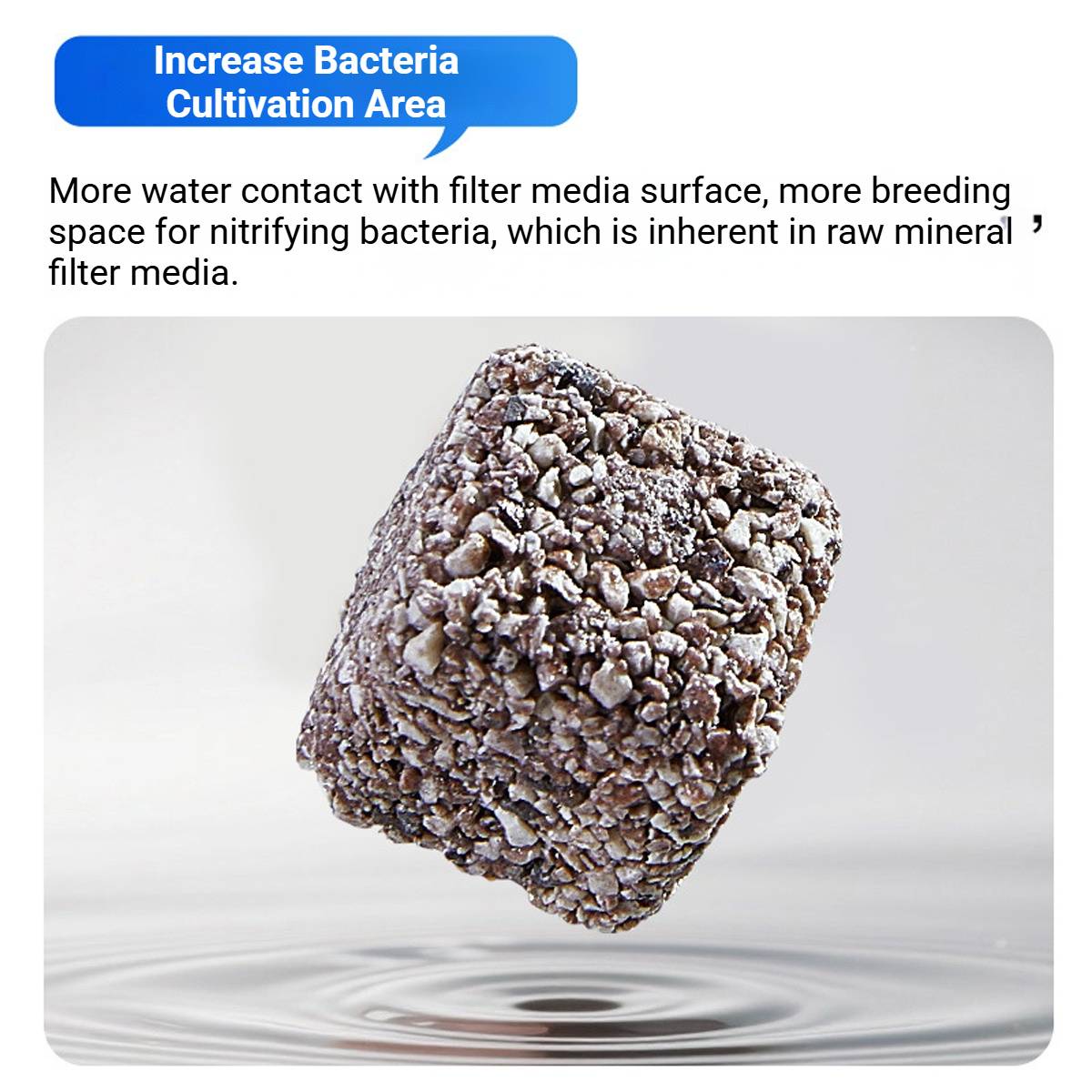 Bio Filter Media - Yee Bacterial House Raw Ore Aquarium Media