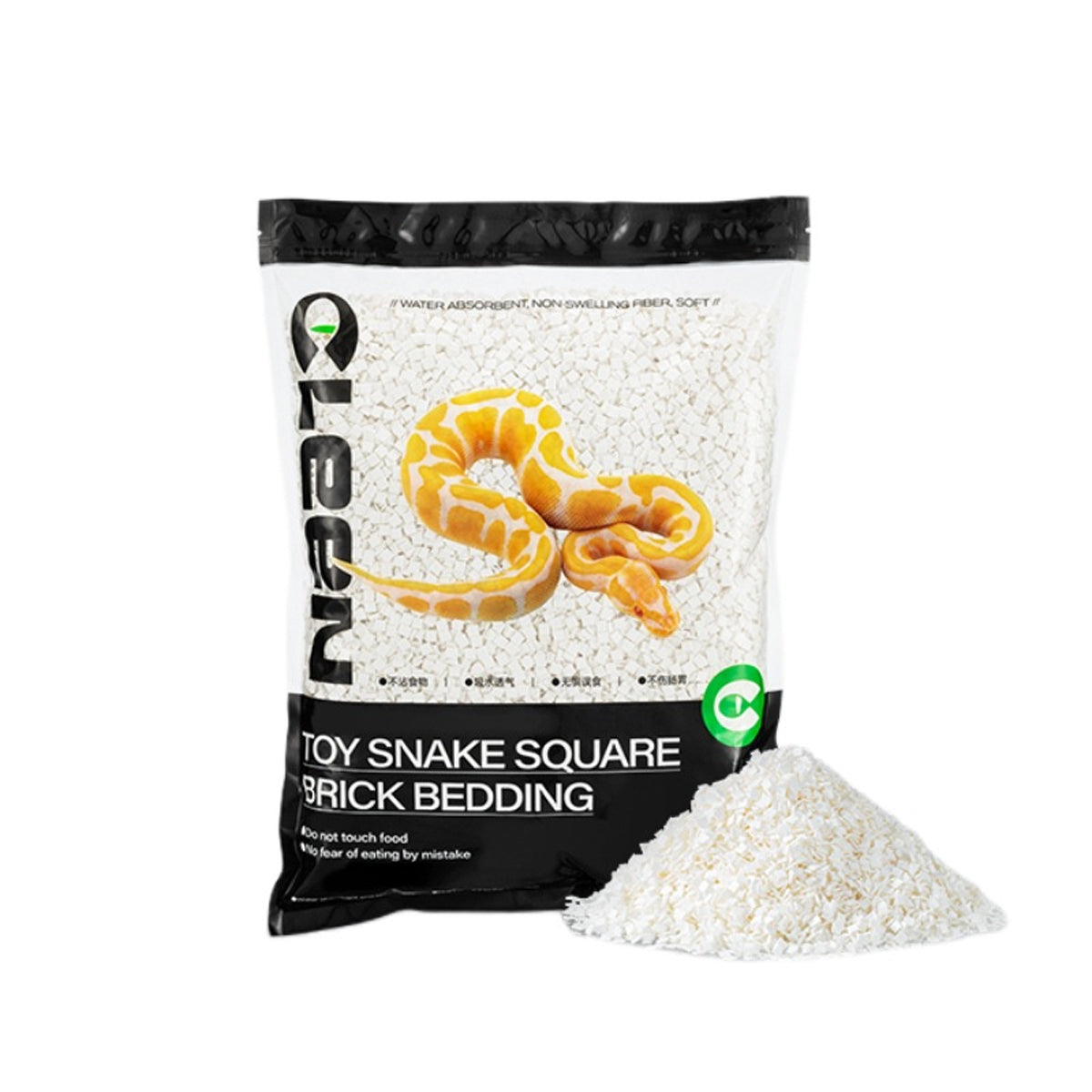 Reptile Bedding Blocks for Snake Tank Substrate