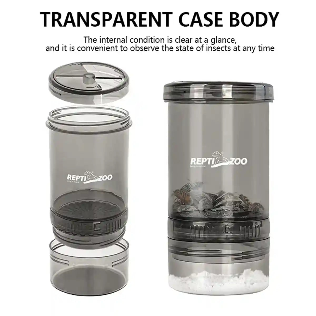 Cricket Calcium Powder Mixer