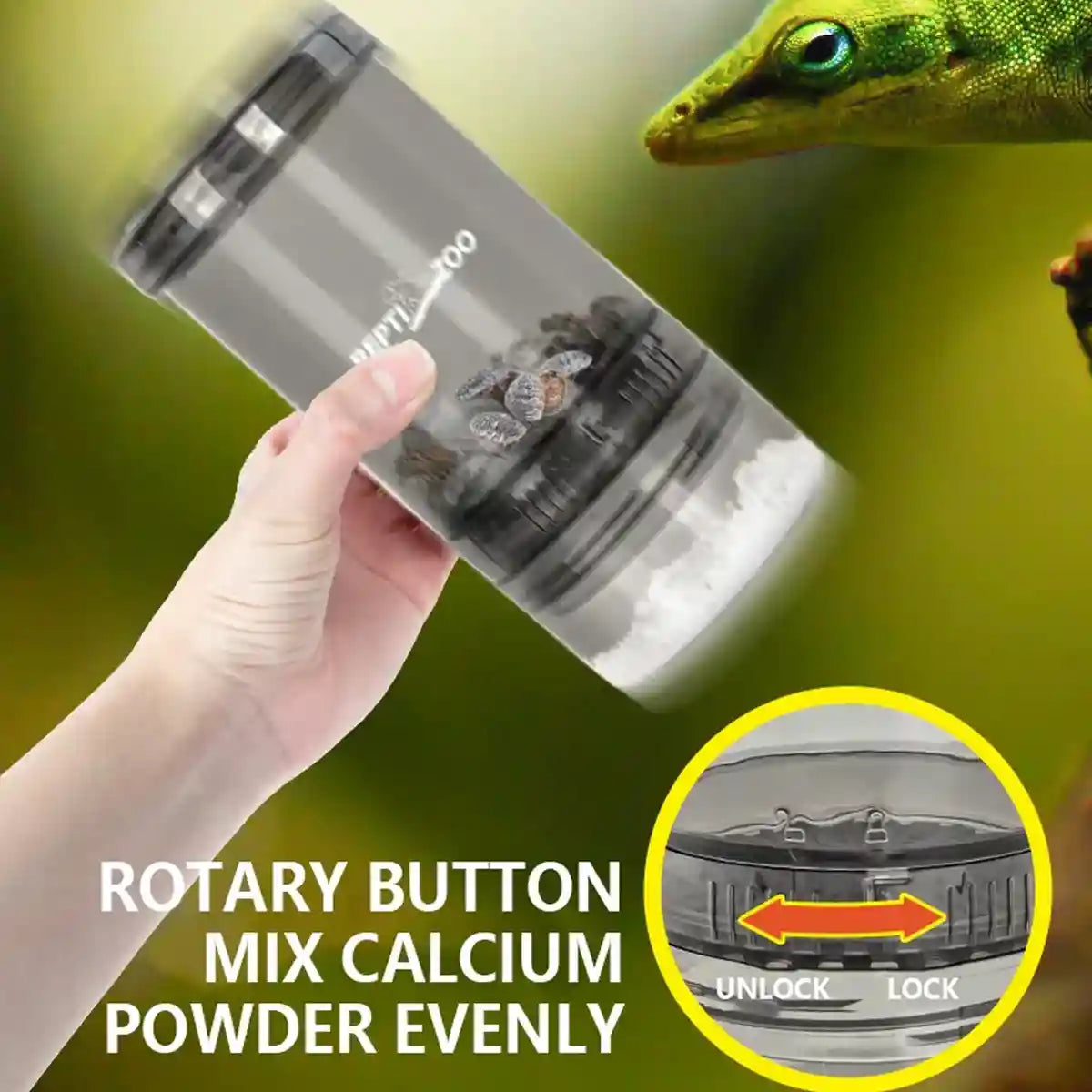 Cricket Calcium Powder Mixer