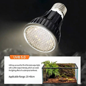 Reptile Basking Lamp - Full Spectrum Turtle Heat Lamp