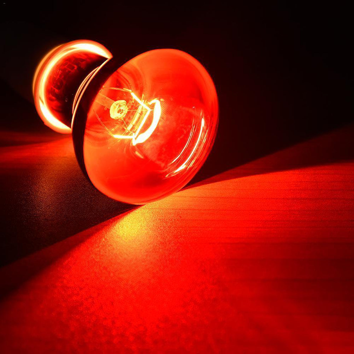 Reptile Heat Lamp Red Infrared Terrarium Heating Bulb