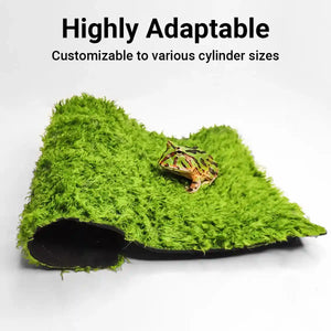 Climbing Pet Rainforest Landscape Moss Carpet Pet Horned Frog Pad