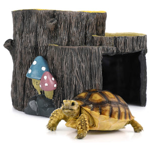 Reptile Rest Shelter Tree Stump Hideout