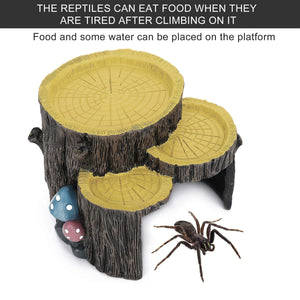 Reptile Rest Shelter Tree Stump Hideout