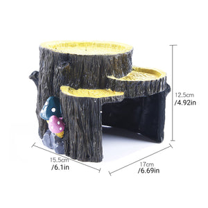 Reptile Rest Shelter Tree Stump Hideout