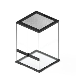 Reptile Terrarium Glass Tank with Double Doors