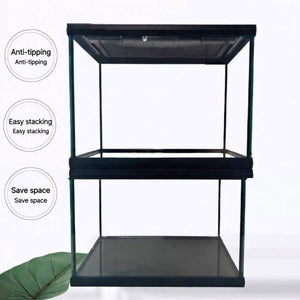 Reptile Terrarium - Cleen Climbing Pet Landscape Vivarium Tank