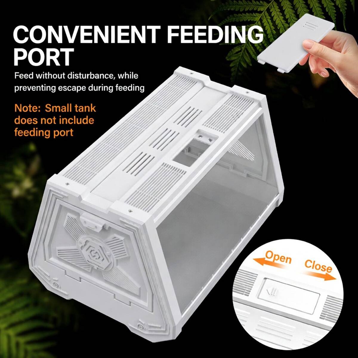 Reptile Habitat Tank Ventilated Terrarium Enclosure