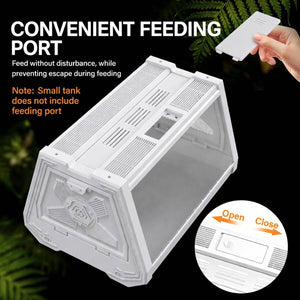Reptile Habitat Tank Ventilated Terrarium Enclosure