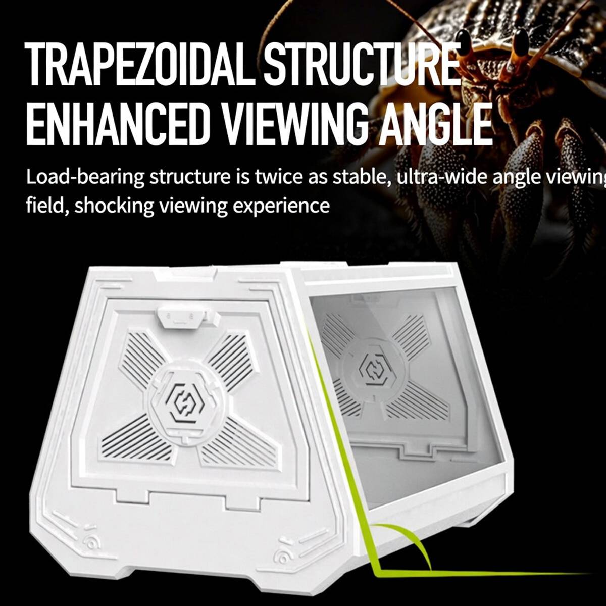Reptile Habitat Tank Ventilated Terrarium Enclosure