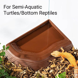 Reptile Basking Platform - Floating Turtle Frog Gecko Habitat (S)