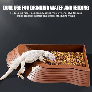 Reptile Basking Platform - Floating Turtle Frog Gecko Habitat (S)