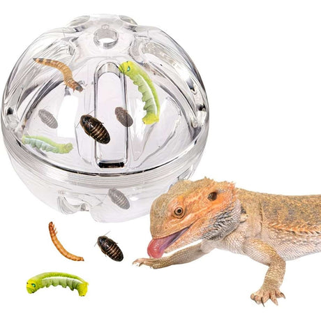 Interactive foraging feeder toy for birds and reptiles – product view 5