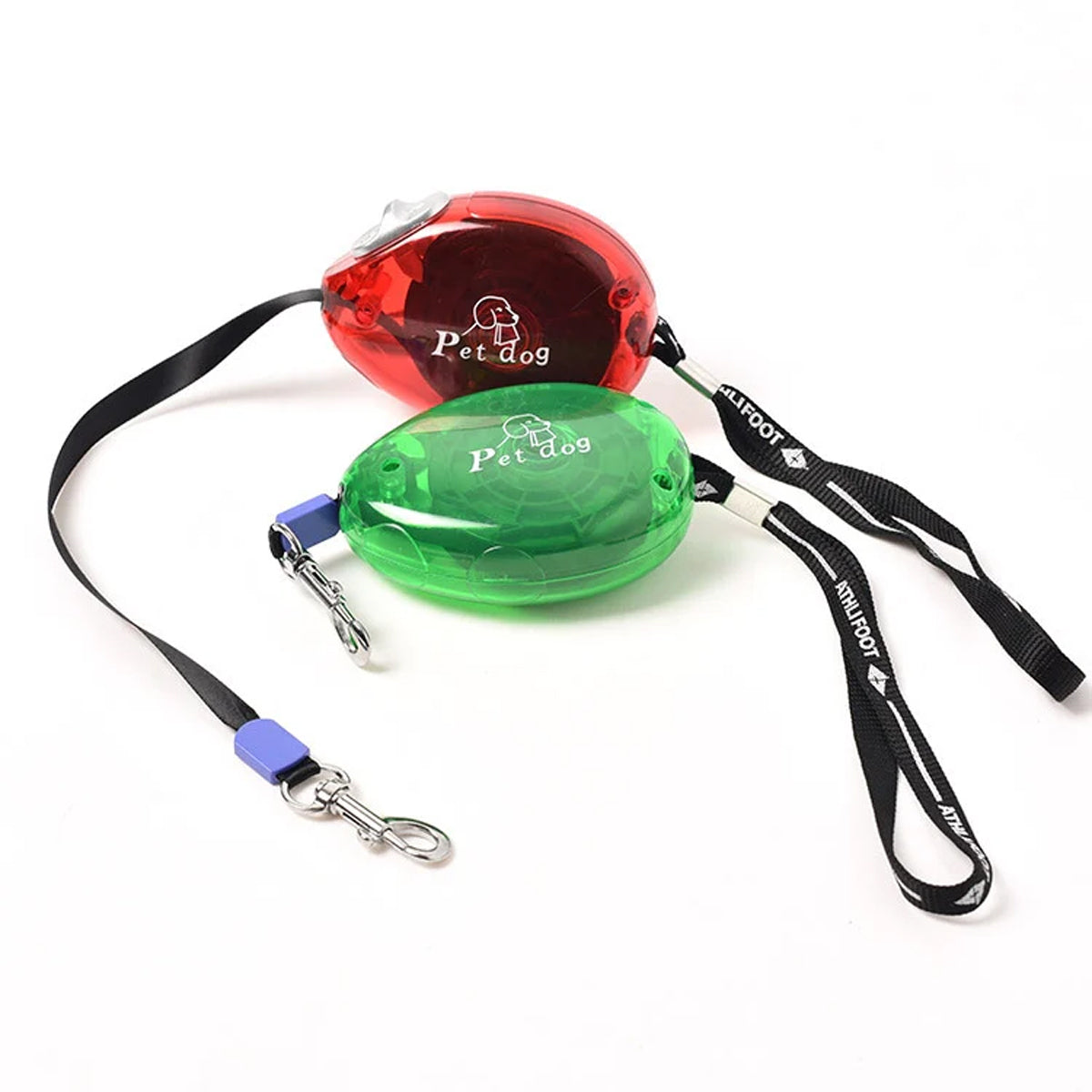 Retractable Dog Leash With One-Button Lock