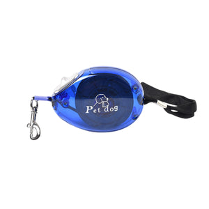 Retractable Dog Leash With One-Button Lock