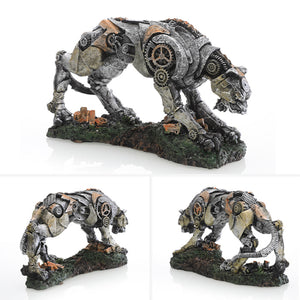 Robotic Aquarium Ornament Resin Fish Tank Decoration