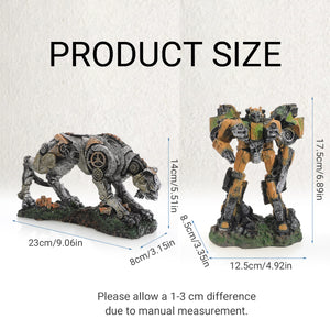 Robotic Aquarium Ornament Resin Fish Tank Decoration