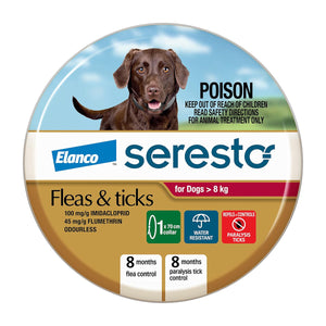 SERESTO Flea & Tick Collar for Medium to Large Dogs