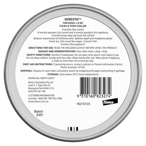 SERESTO Flea & Tick Collar for Medium to Large Dogs