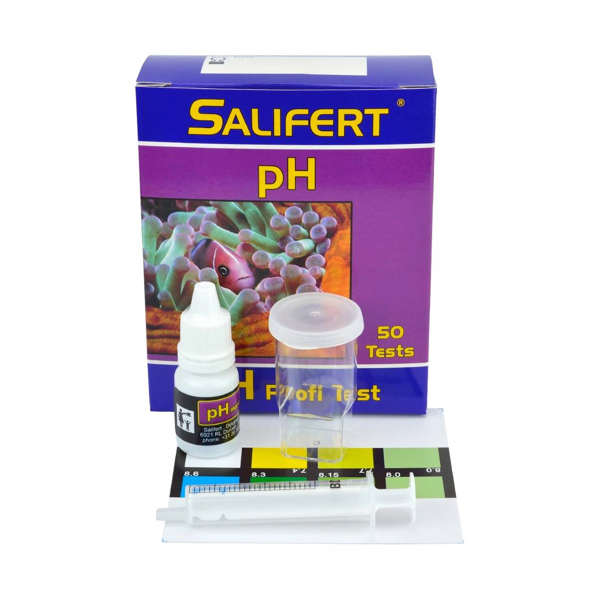 Saltwater Test Kit - Reef Aquarium PH NO2 NO3 KH PO4 Test Reagent