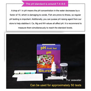 Saltwater Test Kit - Reef Aquarium PH NO2 NO3 KH PO4 Test Reagent