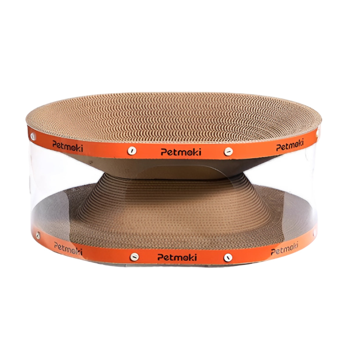 2-In-1 Cat Tunnel Bed With Scratcher Board