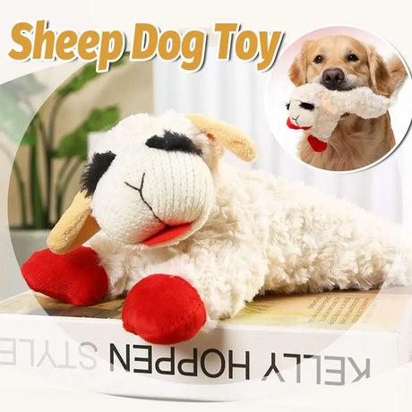 plush dog toy sheep soft chew toy for dogs