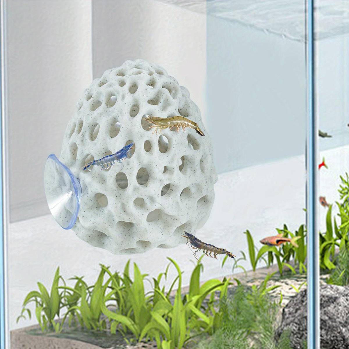 3D Printed Shrimp House Aquarium Shelter