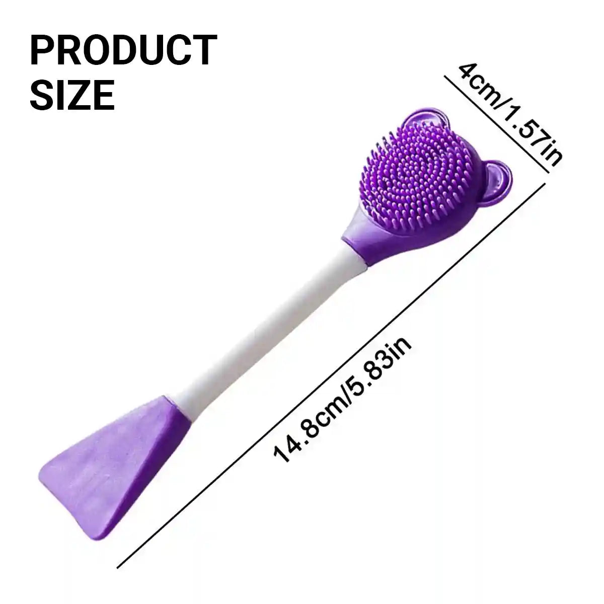 Pet Brush Silicone Exfoliating Tool