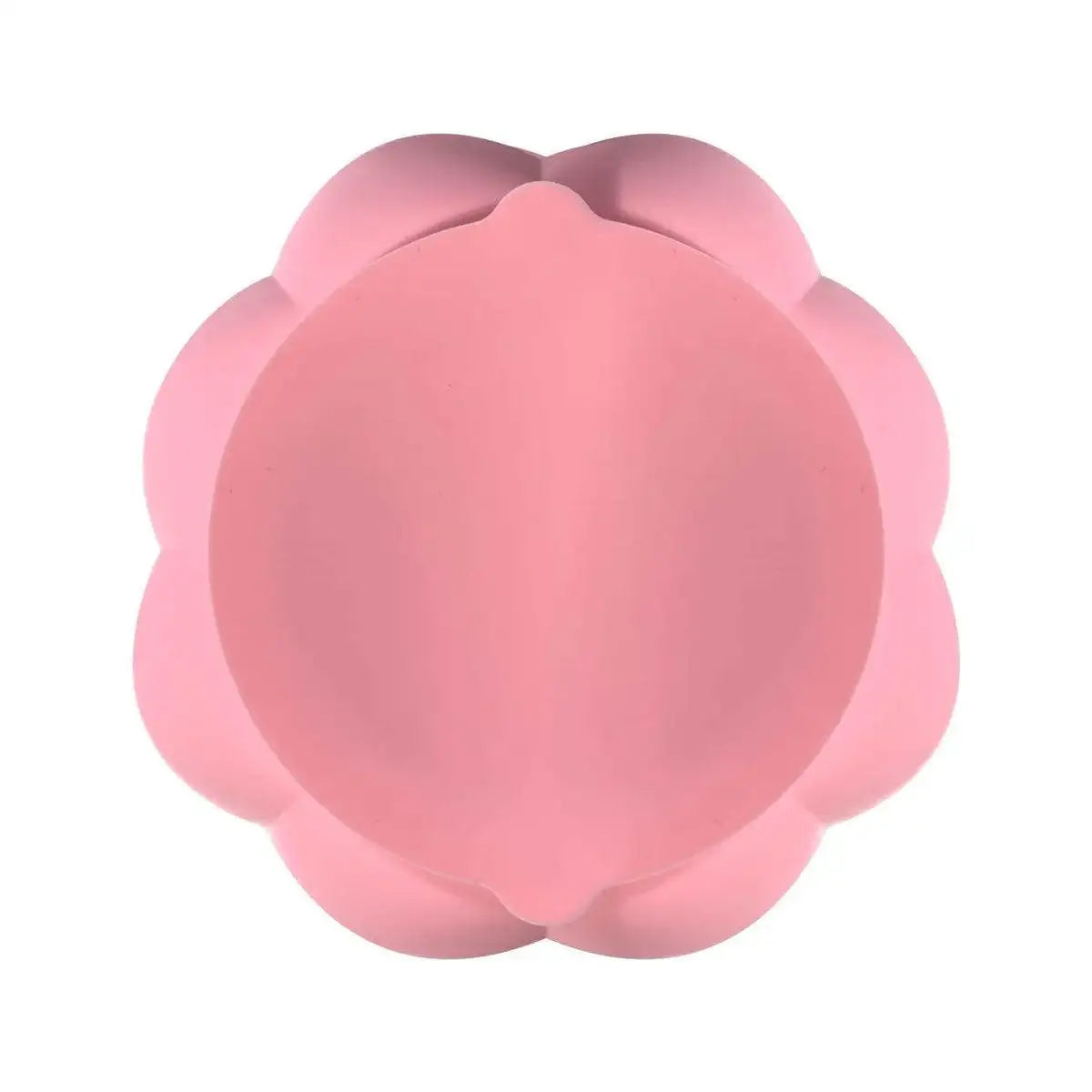 Rose-Shaped Slow Feeder Dog Bowl with Non-Slip Suction Base