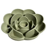 Rose-Shaped Slow Feeder Dog Bowl with Non-Slip Suction Base