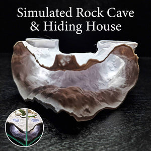 Aquarium Hideout Cave - Fish Tank Landscape Decoration