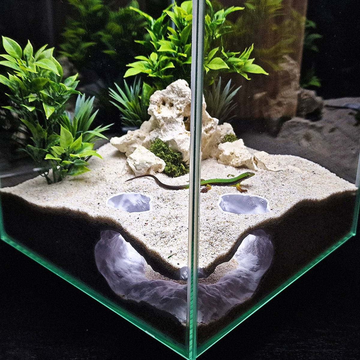Aquarium Hideout Cave - Fish Tank Landscape Decoration
