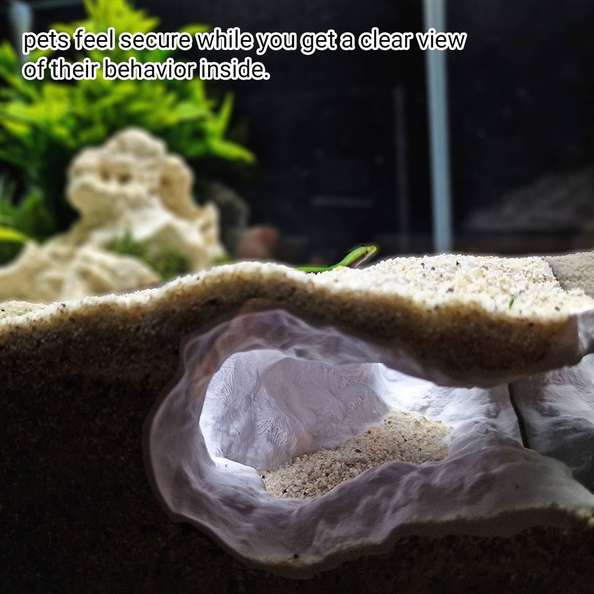 Aquarium Hideout Cave - Fish Tank Landscape Decoration