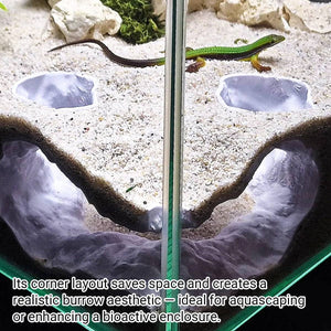 Aquarium Hideout Cave - Fish Tank Landscape Decoration