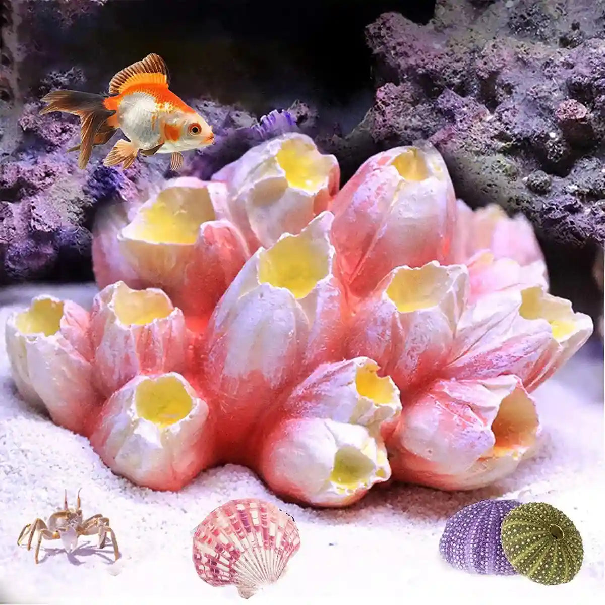 Simulation Coral Reef Aquarium Decorations