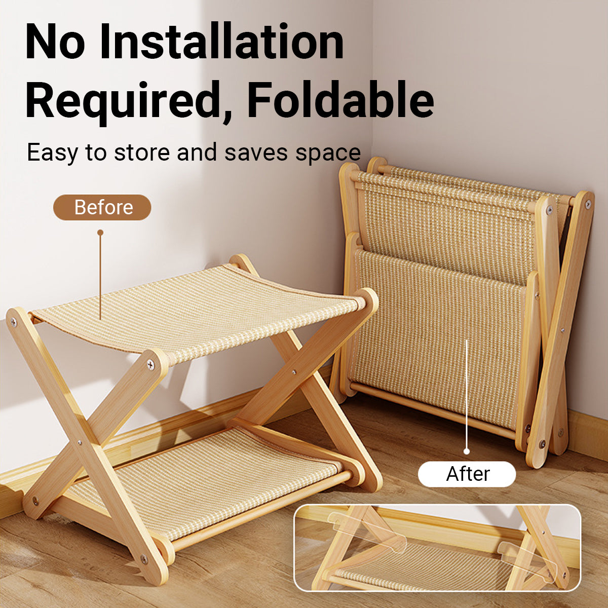 Cat Scratch Board Double-layer Cat Scratcher