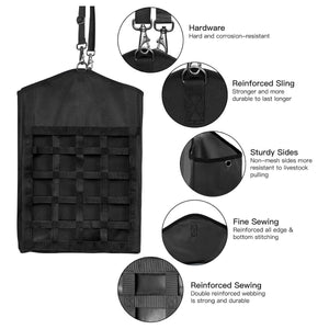Horse Hay Bag - Heavy Duty Livestock Hay Storage Tote