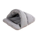 Pet Kennel Sleeping Bag Semi Enclosed Bed for Small Animals Cats and Puppies
