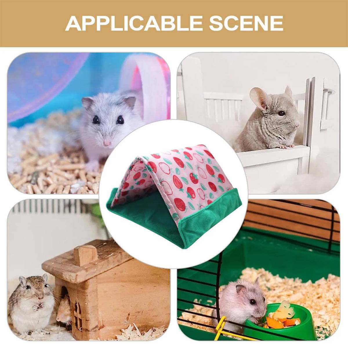 Small Animal Tent Cozy Hideout Bed