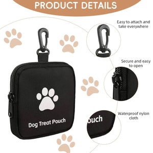 Small Dog Treat Bag With Clip