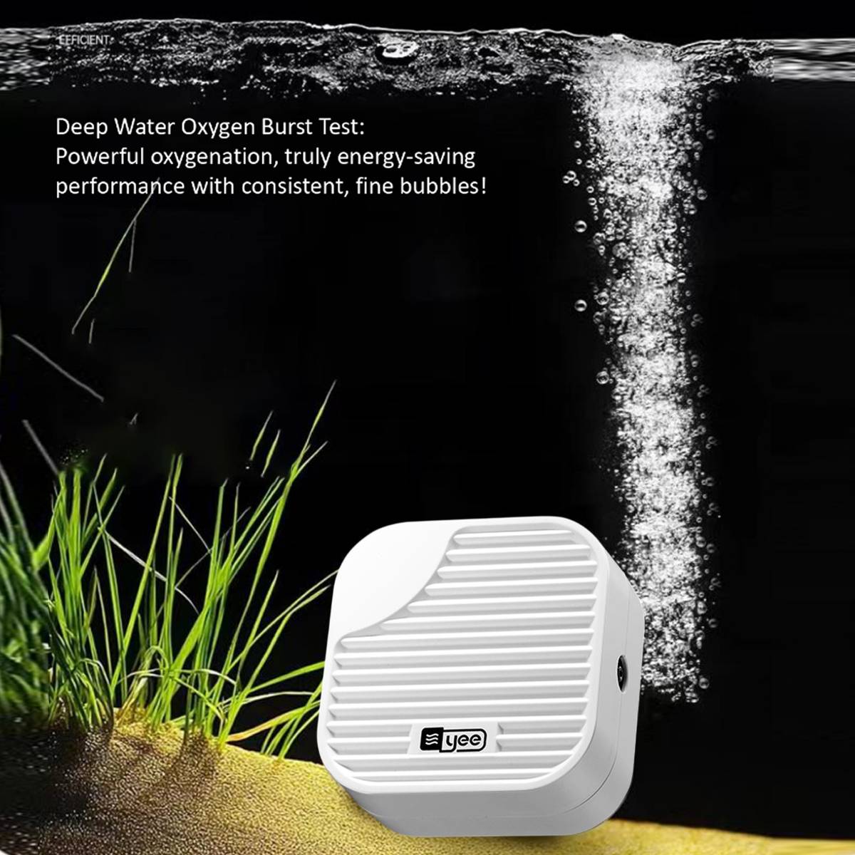 Aquarium Aerator Pump - Yee Fish Culture Oxygen Pump (3W/4W)